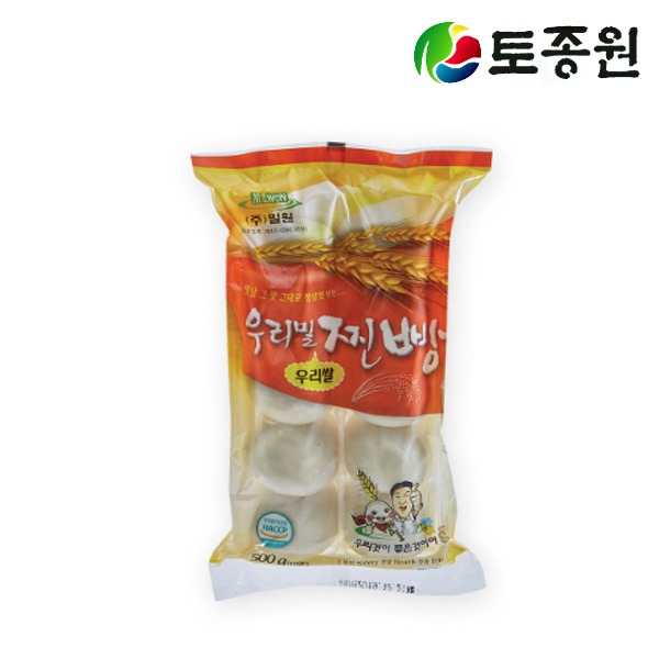 국산팥 밀원본가 우리밀 찐빵 10입 500g